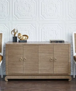 Bungalow 5 Meredith 4 Door Cabinet Brown