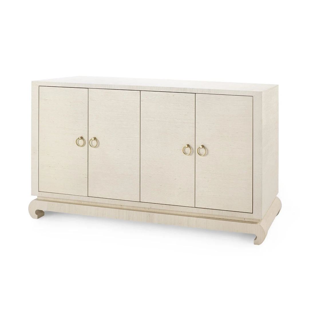Bungalow 5 Meredith 4 Door Cabinet Natural New Arrivals 1 Bungalow 5 Meredith 4 Door Cabinet Natural New Arrivals