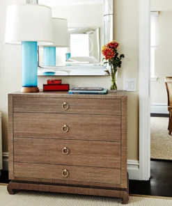 Bungalow 5 Ming Large 4 Drawer Chest Brown New Arrivals