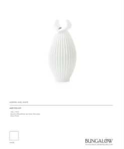 Bungalow 5 New Arrivals Agrippa Vase White 27 Bungalow 5 New Arrivals Agrippa Vase White