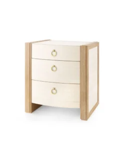 Bungalow 5 New Arrivals Albert 3 Drawer Side Table Natural