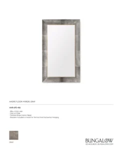 Bungalow 5 Andre Mirror Large Gray New Arrivals 13 Bungalow 5 Andre Mirror Large Gray New Arrivals