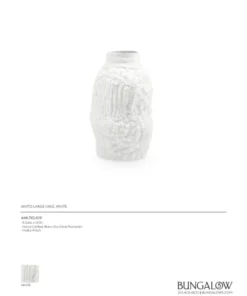 Bungalow 5 Anito Vase Large White New Arrivals