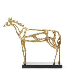 Bungalow 5 Arabian Horse Statue Gold 16 Bungalow 5 Arabian Horse Statue Gold