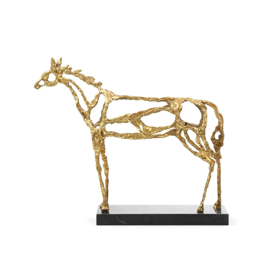 Bungalow 5 Arabian Horse Statue Gold 8 Bungalow 5 Arabian Horse Statue Gold