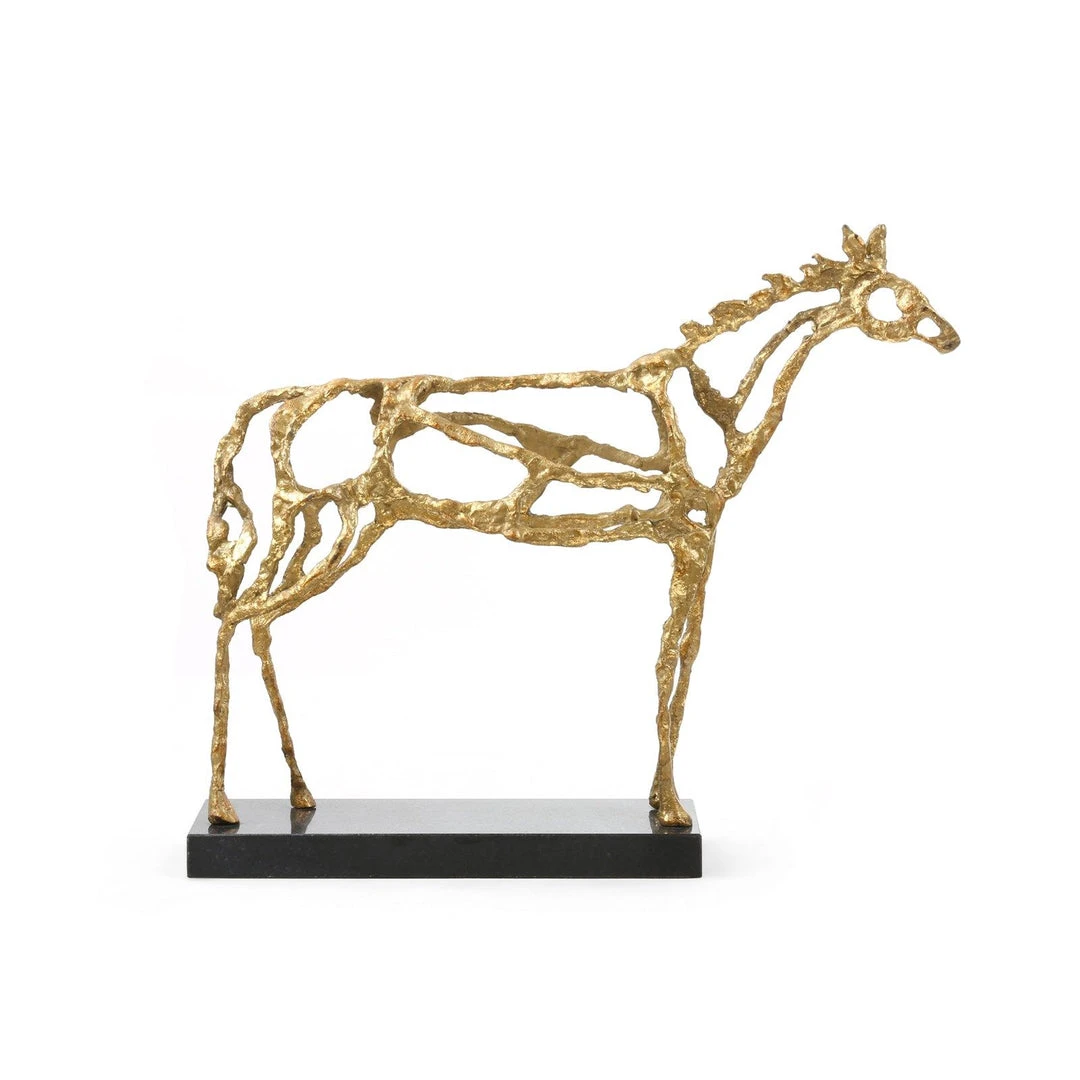 Bungalow 5 Arabian Horse Statue Gold 7 Bungalow 5 Arabian Horse Statue Gold
