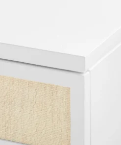 Bungalow 5 New Arrivals Astor 3 Drawer Side Table White 16 Bungalow 5 New Arrivals Astor 3 Drawer Side Table White