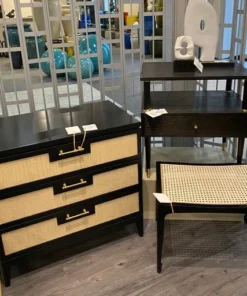 Bungalow 5 New Arrivals Iris Stool Black