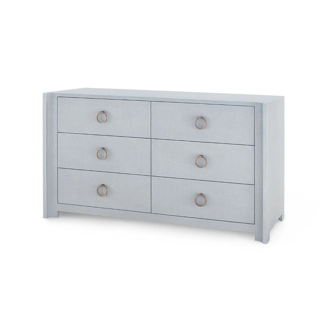Bungalow 5 Audrey Extra Large 6 Drawer Dresser Grey New Arrivals 1 Bungalow 5 Audrey Extra Large 6 Drawer Dresser Grey New Arrivals