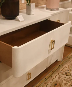 Bungalow 5 New Arrivals Audrey Extra Large 6 Drawer Dresser White