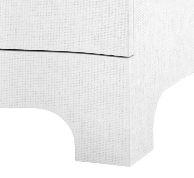 Bungalow 5 New Arrivals Bardot 3 Drawer Side Table White 6 Bungalow 5 New Arrivals Bardot 3 Drawer Side Table White