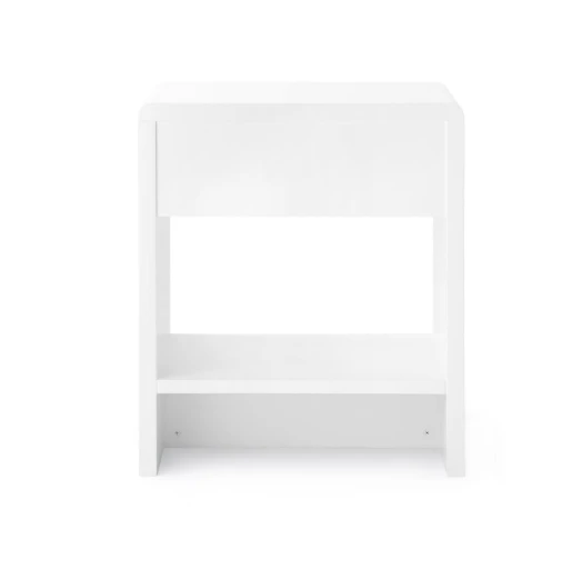 Bungalow 5 Benjamin 1 Drawer Side Table White New Arrivals 5 Bungalow 5 Benjamin 1 Drawer Side Table White New Arrivals