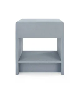 Bungalow 5 New Arrivals Benjamin 1 Drawer Side Table Gray