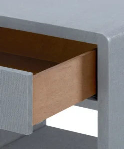 Bungalow 5 New Arrivals Benjamin 1 Drawer Side Table Gray