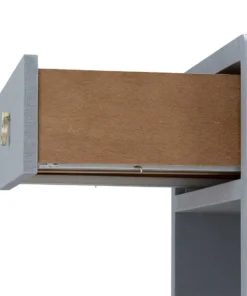 Bungalow 5 New Arrivals Benjamin 1 Drawer Side Table Gray