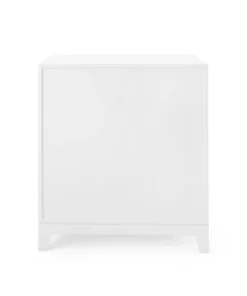 Bungalow 5 Bergamo Three Drawer Side Table White 14 Bungalow 5 Bergamo Three Drawer Side Table White
