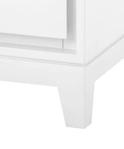Bungalow 5 Bergamo Three Drawer Side Table White 18 Bungalow 5 Bergamo Three Drawer Side Table White