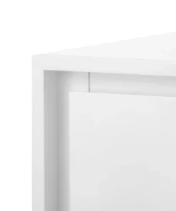 Bungalow 5 Bergamo Three Drawer Side Table White 16 Bungalow 5 Bergamo Three Drawer Side Table White