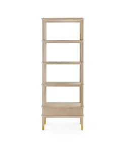 Bungalow 5 New Arrivals Bertram Etagere Bleached Cerused Oak