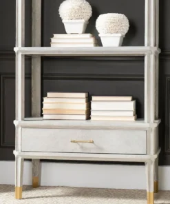 Bungalow 5 Bertram Etagere Grey Cerused Oak New Arrivals 16 Bungalow 5 Bertram Etagere Grey Cerused Oak New Arrivals