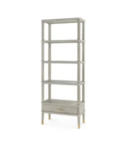 Bungalow 5 Bertram Etagere Grey Cerused Oak New Arrivals