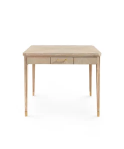 Bungalow 5 New Arrivals Bertram Game Table Bleached Cerused Oak