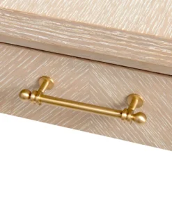 Bungalow 5 New Arrivals Bertram Game Table Bleached Cerused Oak