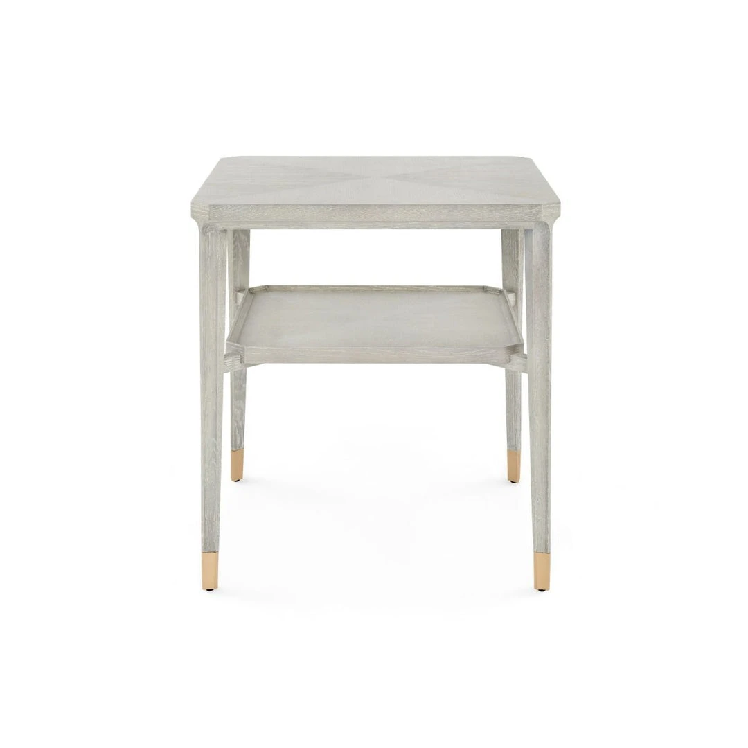 Bungalow 5 Bertram Side Table Grey Cerused Oak 7 Bungalow 5 Bertram Side Table Grey Cerused Oak