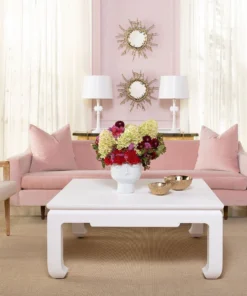 Bungalow 5 New Arrivals Bethany Large Square Coffee Table White