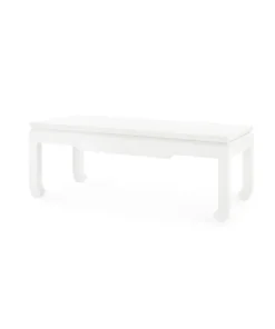 Bungalow 5 Bethany Large Rectangular Coffee Table White New Arrivals