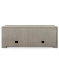 Bungalow 5 New Arrivals Blake 4 Door Cabinet Taupe Gray