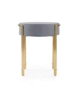 Bungalow 5 New Arrivals Bodrum Side Table Gray