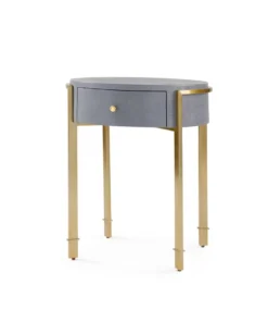 Bungalow 5 New Arrivals Bodrum Side Table Gray