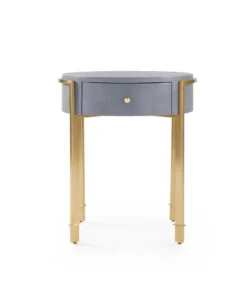 Bungalow 5 New Arrivals Bodrum Side Table Gray