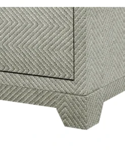 Bungalow 5 Brittany 3 Drawer Side Table Gray Tweed 15 Bungalow 5 Brittany 3 Drawer Side Table Gray Tweed