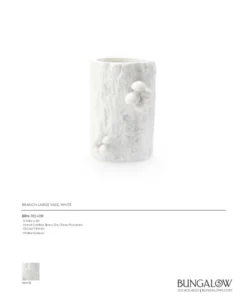 Bungalow 5 New Arrivals Branch Large Vase White