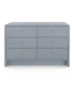 Bungalow 5 New Arrivals Bryant Linen Extra Large 6 Drawer Chest Gray 11 Bungalow 5 New Arrivals Bryant Linen Extra Large 6 Drawer Chest Gray