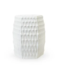 Bungalow 5 Burma Stool Or Side Table White