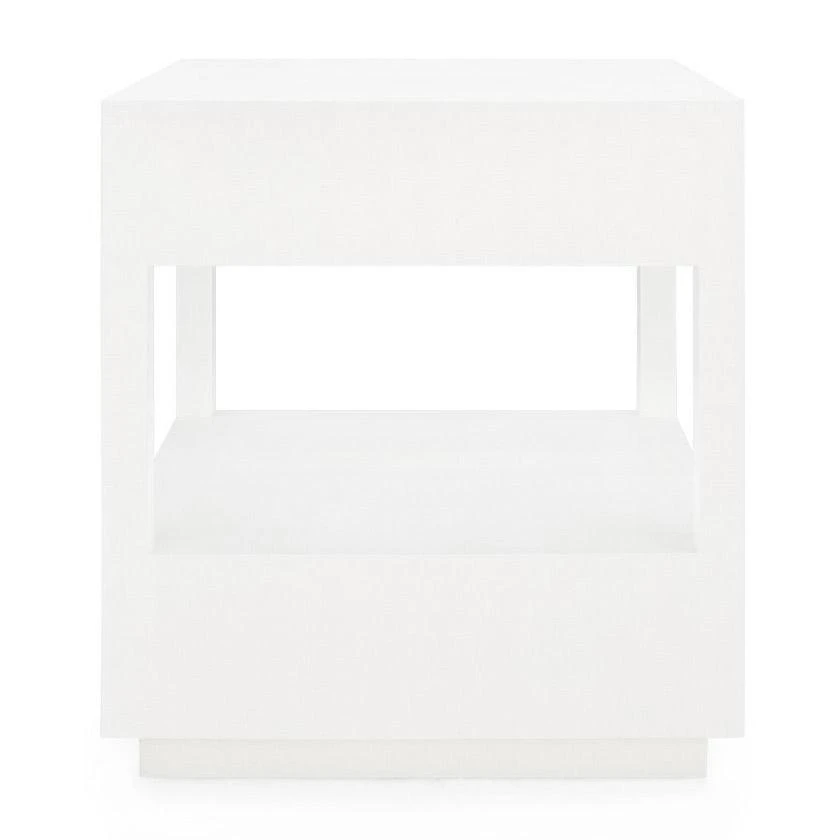 Bungalow 5 Carmen 2 Drawer Side Table White 8 Bungalow 5 Carmen 2 Drawer Side Table White