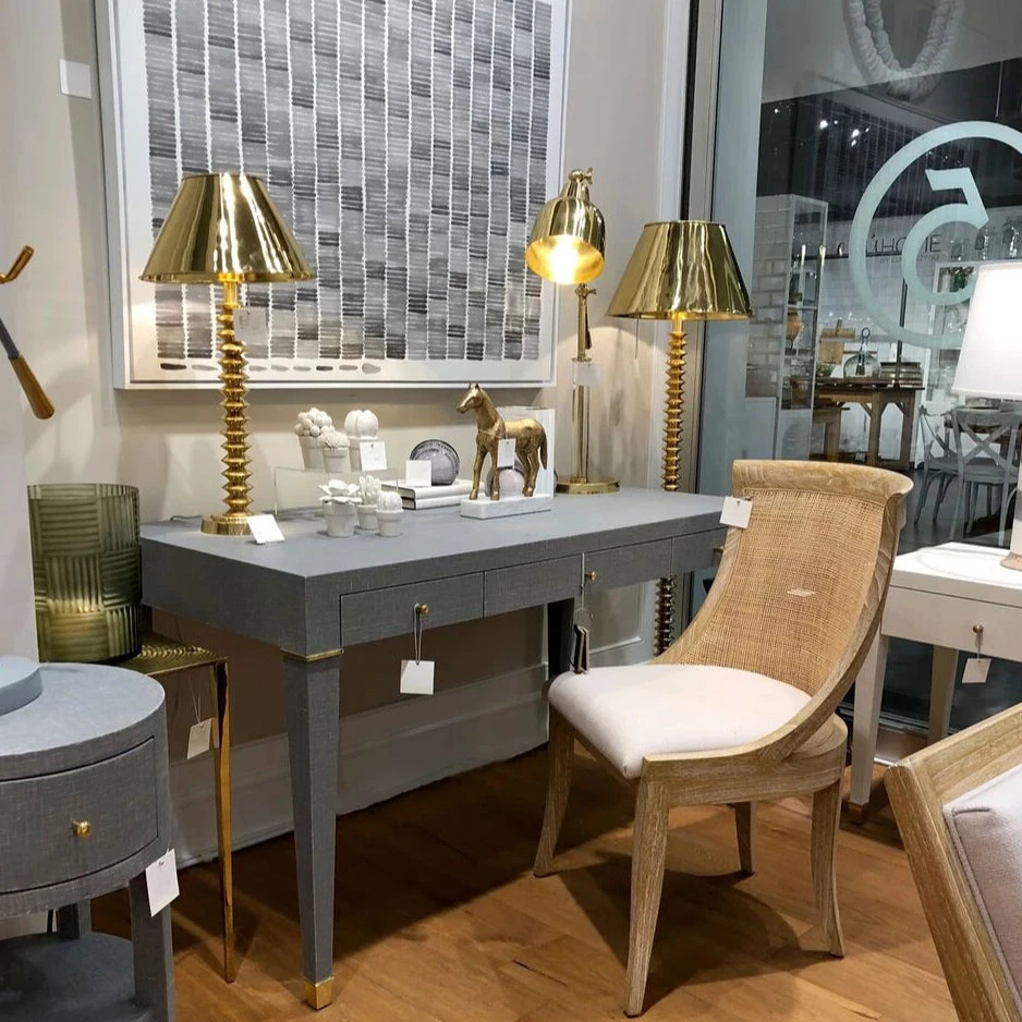 Bungalow 5 Claudette Desk Gray 5 Bungalow 5 Claudette Desk Gray