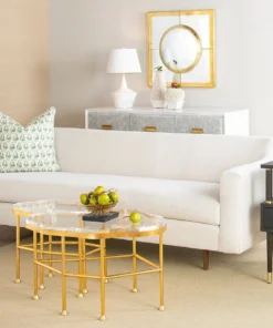 Bungalow 5 Cristal Side Table Gold New Arrivals