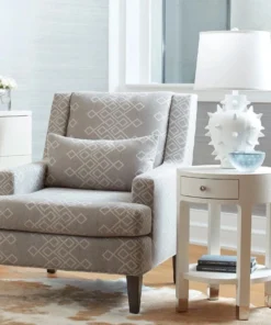 Bungalow 5 New Arrivals Dakota 1 Drawer Side Table White