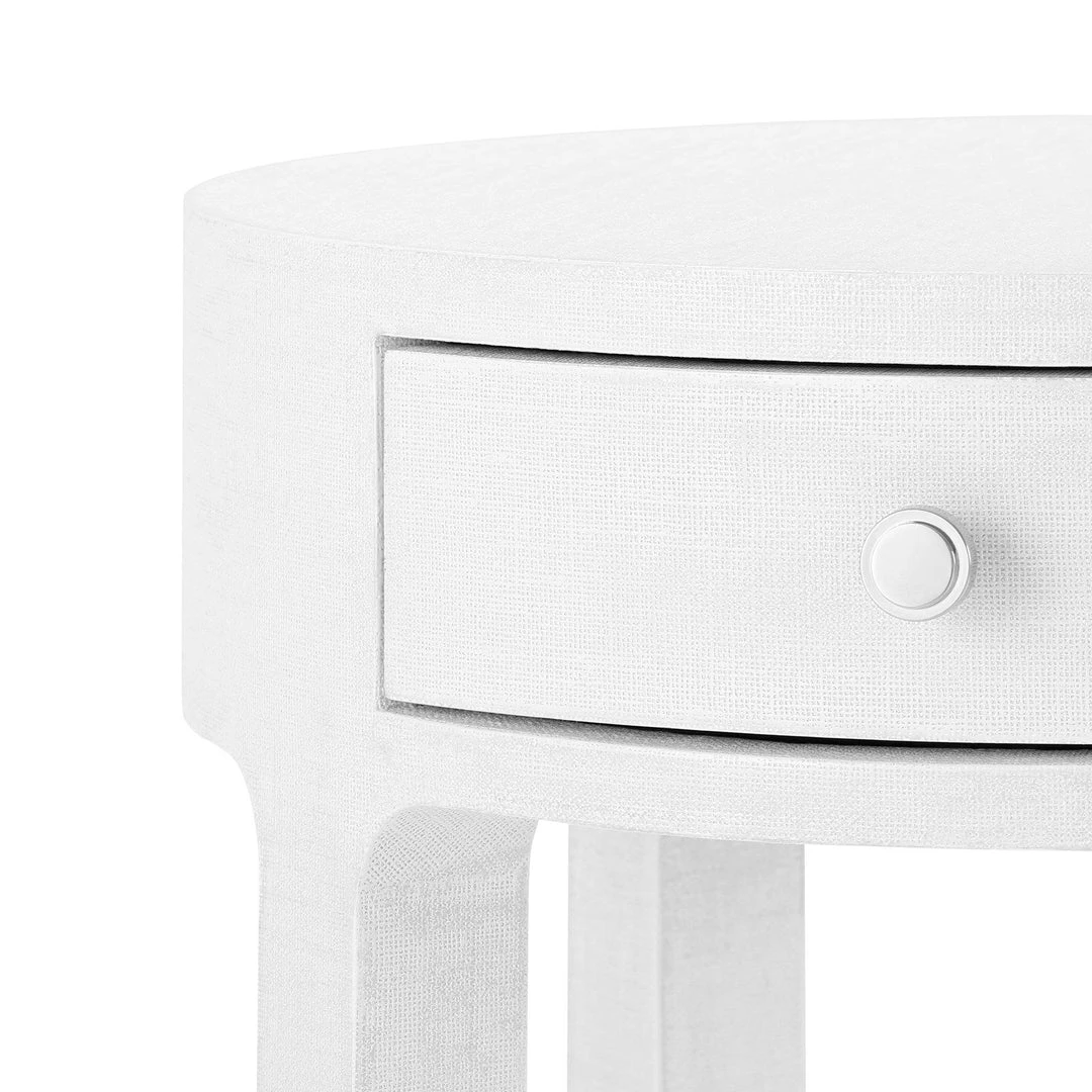 Bungalow 5 New Arrivals Dakota 1 Drawer Side Table White 9 Bungalow 5 New Arrivals Dakota 1 Drawer Side Table White