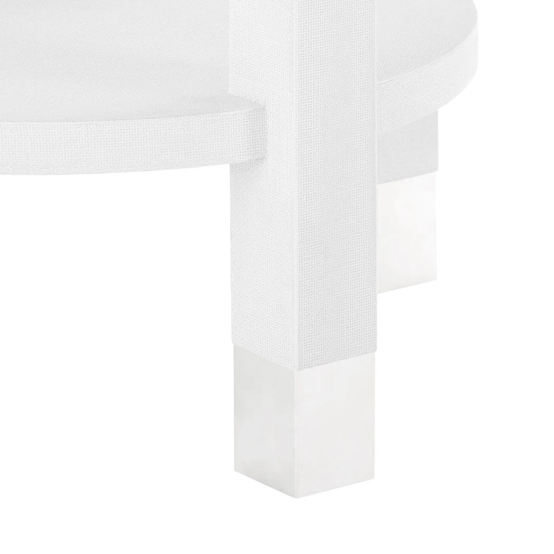 Bungalow 5 New Arrivals Dakota 1 Drawer Side Table White 10 Bungalow 5 New Arrivals Dakota 1 Drawer Side Table White