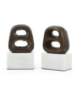 Bungalow 5 New Arrivals Delphi Bookends Bronze