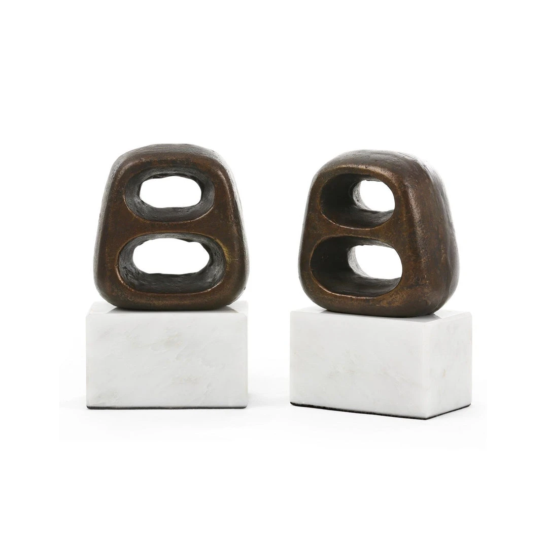Bungalow 5 New Arrivals Delphi Bookends Bronze 1 Bungalow 5 New Arrivals Delphi Bookends Bronze