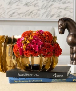 Bungalow 5 New Arrivals Doral Vase Brass 19 Bungalow 5 New Arrivals Doral Vase Brass