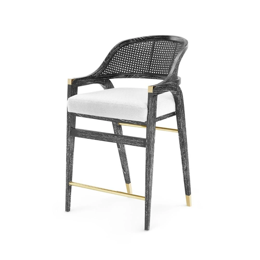 Bungalow 5 Edward Counter Stool Black New Arrivals 1 Bungalow 5 Edward Counter Stool Black New Arrivals