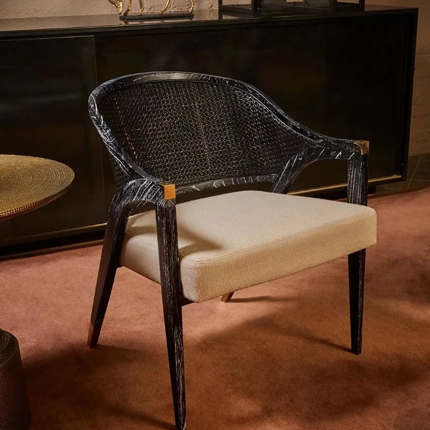 Bungalow 5 Edward Lounge Chair Black New Arrivals 5 Bungalow 5 Edward Lounge Chair Black New Arrivals