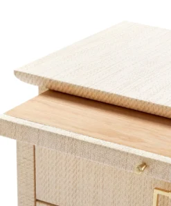 Bungalow 5 Elina 3 Drawer Side Table Natural New Arrivals